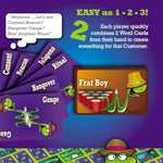 - The Silly Selling Party Game - Funny Group 3-10 Player Card Games - Fun Travel Activity - For Adults - Uncensored - Crude Oil For Ages 17+