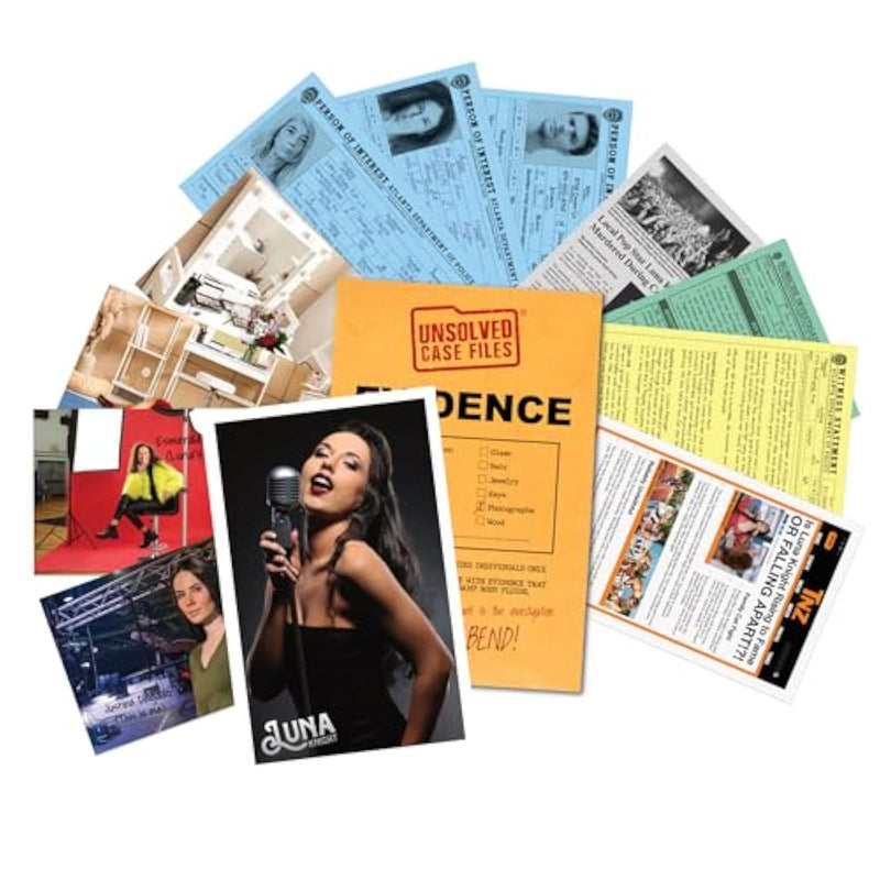 Quick Play: Who Murdered Luna Knight Cold Case Murder Mystery Game