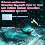 Male Sex Toys Electric Shocks For Men Vibrator Stretchy Male Masturbator With Cock Penis Ring For Men Erection Enhancing Pleasure Stimulate Device