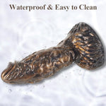 2.36'' Diameter Thick Monster Dildo,7.48 Inch Fantasy Anal Dildo For Prostate G-Spot Stimulation,Realistic Silicone Dildos With Strong Suction Cup For Hands-Free And Anal Play,Sex Toys For Women Men