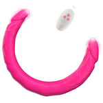 Rosysrosy Double-Ended Vibrator Vibrating Dildo For Couple Sex Toys - 15.7 Inches Strapless G Spot Dildos Silicone Fake Penis With 10 Vibration Remote For Lesbian Anal Play Adult Toys & Games
