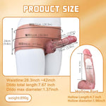 Male Enhancement Silicone Dildo Strap-On for Men with Adjustable Harness and Ergonomic Design