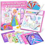 Magical Pony Water Coloring Book with Shimmer Art