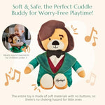 Chopin Plush Bear – Plays 40 Mins Of Classical Music, Educational & Soothing Interactive Teddy Bear For Babies & Toddlers, Ideal