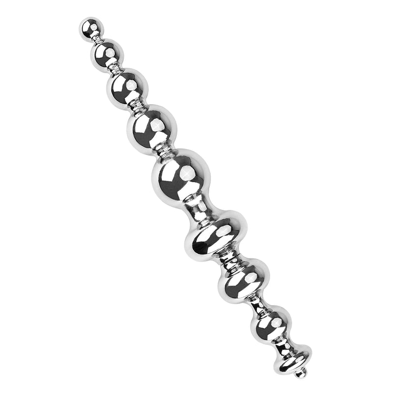 Stainless Steel Pleasure Wand, Metal Double-Ended Dildo Penis Detachable Anal Plug For Couple, Anal Butt Plug For G-Spot Stimulation Sex Adult Toy