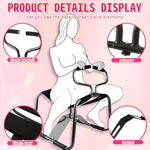 Multifunctional Sex Chair – Position Enhancer With Sturdy Handrail For Couples' Pleasure