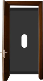 Adjustable Portable Glory Hole Door Kit – BDSM Bondage Restraints for Couples