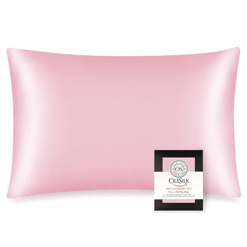 100% Mulberry Silk Toddler Pillowcase For Hair And Skin, Both Sides 19 Momme P