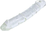 Double Sided Glass Dildo, 9" Crystal Pleasure Wand