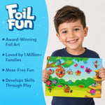 Foil Fun Bugs and Butterflies Foil Art Gift for Boys and Girls