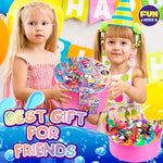 Unicorn Aqua Elves Kit with 25 Gel Colors & 16 Molds, Makes 100+ Water Pets