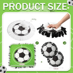Soccer Tie Blanket & Pillow Craft Kit, 2026 Sports Theme Party Activity