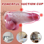 3 Inch Diameter Extra Large Huge Thick Dildo Adult Sex Toy For Women, Soft Silicone Realistic Giant Big Dildo With Suction Cup, Extra Wide Fat Xxl Shower G-Spot-Dildo Anal Toy For Men Gay Couples