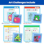 STEM Pixel Art Kit for Kids - Educational Science Kit & Arts and Crafts for Boys & Girls Ages 5-12