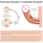 Penis Extender Stretcher Kit,Adjustable Stretching Penis Stretcher Device Penis Enlargement,Penis Pump Sex Toys For Men,Effective Wearable Penis Extension Device Sex Toys