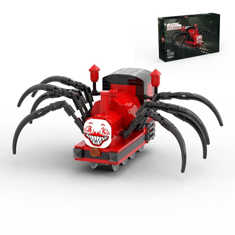 Charles Chooo Chooo Building Toy Set,259Pieces Horror Game Spider Train Mon