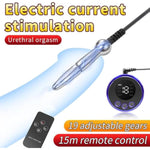 Male Electric Shock Urethral Dilator Plugs With 3 Sizes Set, Metal E-Stim Electrical Stimulation Urethral Sound Penis Torture Anal Plug Masturbation Rod Bdsm Sex Toys For Men Couples Beginner