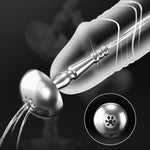 Stainless Steel Hollow Urethral Sounds Penis Plug Stimulate Urethral Dilator Urethral Sounding Rod For Men Masturbation Urethral Sounds Plug Training (S)