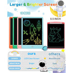 10 Inch LCD Writing Tablet for Kids Ages 3-8, Colorful Doodle & Travel Board