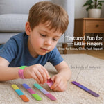 Sensory Slap Bracelets For Kids Teens,6Pcs Fidget Toys Snap Bracelets For Stress Anxiety Autistic Adhd,Calm Down Classroom Travel Essentials Toys,Stuffers Gifts For Kids Boys Girls