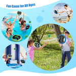 Trampoline Paddle Ball Set With 4 Bouncy Paddles & 8 Balls - Soft Foam Design For Kids Play Indoor Outdoor Beach Backyard Lawn - Great Gift Idea For Boys & Girls