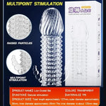 Penis Sleeve Cock Ring Adult Sex Toys, Penis Extender Penis Pump Male Sex Toy For Delay Ejaclation, Reusable Cock Sleeve Penis Enlargement Extension Sex Machine Adult Sex Toy Toys For Men Stronger