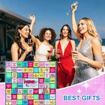 Couple Board Game for Date Night,Waterproof Mat Drinking Sex Games, Sex Dice Adult Board Game for Date Night Sex Games for Couples,Funny Party Interactive Drinking Sex Game for Men Women Night