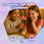 Origami Flower Kit for Kids Ages 8-12, 150 Pieces