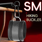 Sm Spreader Bar With Collar Black Handcuffs Bondage Restraints Sex Set Adjustable Straps Bedroom Sex Toys For Couples