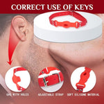 Silicone Ball Gag For Women Mouth Sex Bdsm Starter Kit Male Bondage Open Gags Female Bed Restraint Set Fetish Slave Sexy Toy For Couples (Black)