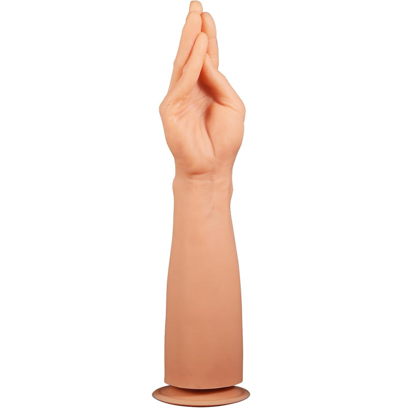 15" Fist Dildo,Realistic Lifelike Hand Dildos,Silicone Huge Anal Plug For Anal Stretching,Extra Large Fisting Dildo Anal Dilator With Strong Suction Cup,Adult Sex Toy For Women Men