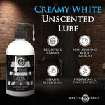 Creamy White Unscented Water-Based Body Glide for Men and Women, 16Oz