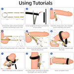 Penis Extender Stretcher Kit,Adjustable Stretching Penis Stretcher Device Penis Enlargement,Penis Pump Sex Toys For Men,Effective Wearable Penis Extension Device Sex Toys