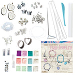 Clay Jewelry Making Kit for Girls, Makes 3 Bracelets & 3 Necklaces