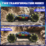 Gesture Sensing Rc Stunt Car Toys For Boys Girls 6-12, 4Wd Drift Hand Controlled Car Offroad 360° Rotation With Lights Music For Kids Age 7 9 10 11 12 Years Old Birthday Xmas Gifts
