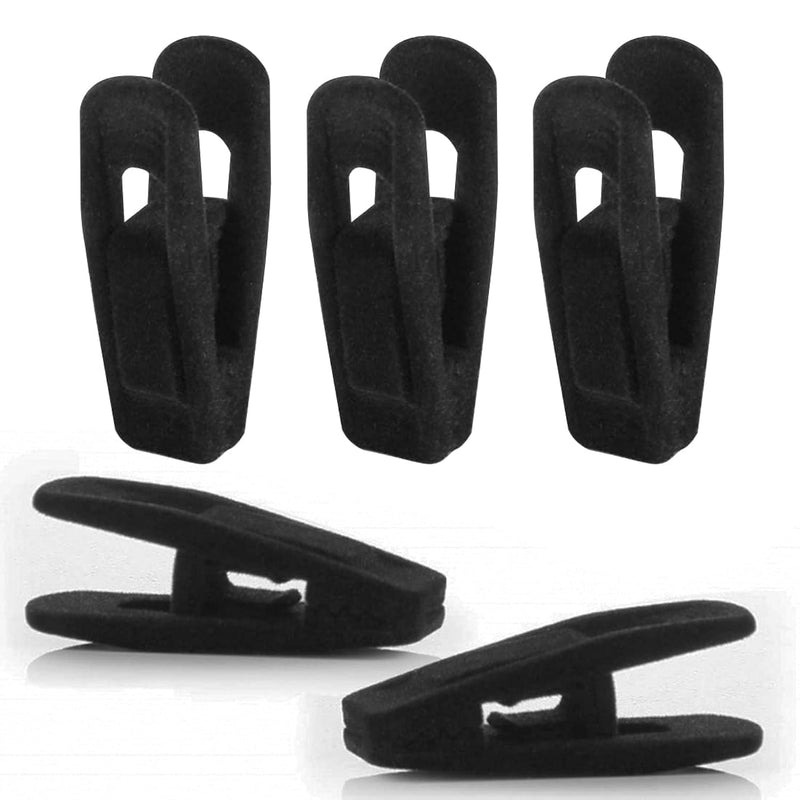 20Pcs Velvet Hanger Clips, Hanger Clip For Velvet Hangers,Plastic Hanger Clips