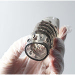 2Pcs Cock Rings For Men, Reusable Penis Sleeves Enlarger Rings, Delay Ejaculation Stronger Erection Enhancement Cock Sleeve,Transparent Black Couple Sex Toys-Pumps&Enlargers Silicone Penis Rings