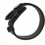 Silicone Adjustable Penis Ring Quick Snap Cockring Extender Enlargement Sex Toy For Men