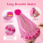 Friendship Bracelet Making Kit for Girls Ages 8-12, Perfect Craft Kit for Kids