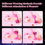 Male Vibrating Cock Rings, Silicone Penis Ring For Couples Pleasure, Men Ejaculation Delay Erection Enhance Adult Erotic Sex Toys, 2 Packs