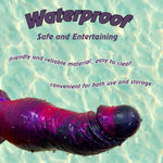 Realistic Monster Dildo, 8.07" Thick Huge Liquid Silicone Dildo With Strong Suction Cup, Big Fantasy Knot Dildo Large Soft G-Spot Hands-Free Prostate Anal Sex Toys For Women Men