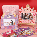 30 Pack Valentine's Day Monster Picture Frame Craft Kit for Kids, 6.7 Inch