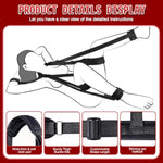 Bdsm Sex Toys Bondage Restraints, Sex Straps Neck To Wrist Thigh Restraint Sex Sling & Ankle Kits With Adjustable Cuffs, Kinky Bed Restraints Set Bdsm Toys For For Couples Sex Pleasure