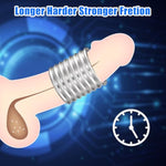 Stainless Steel Male Cock Ring Glans Ring, Delayed Ejaculation Metal Penis Ring For Male,Sex Toys For Man,32Mm