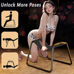 Sex Chair For Couples & Women - Multifunctional Sex Stool With Bounce Technology, Weightless Position Enhancer, Ergonomic Sex Seat & Bedroom Furniture, Easy Assembly