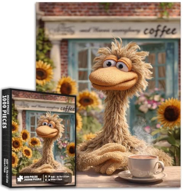1000 Piece Farmhouse Jigsaw Puzzle for Adults, 20 x 27 Inch Family Activity
