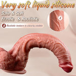 14 Inch Huge Dildo Adult Sex Toys - Lifelike Silicone Sex Toy With Strong Suction Cup For Hands-Free, Realistic Thick Big Dildos For G Spot Clit Vagina Stimulation, Anal Plug For Couples, Men, Women
