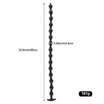 22.8 Inch Super Long Anal Beads With 15 Balls + 14 Inch Silicone Vibrating Anal Beads