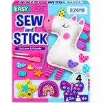 Unicorn Sewing Kit for Kids Ages 4-8, 4 Beginner Projects with Instructions