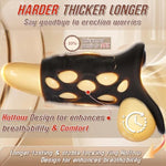 Vibrating Cock Ring Penis Sleeve - App Control Male Vibrator Penis Ring Extender Adult Couples Sex Toys For Men Penis Testicles G Spot Stimulation, Male Erection Sex Toy Men Vibrators Women Pleasure